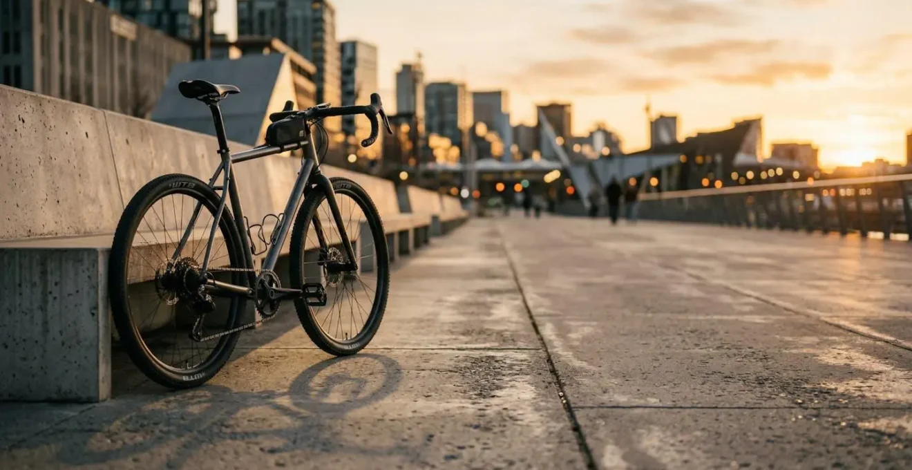 Gravelbike für Pendler und sportliche Fahrten auf urbaner Straße